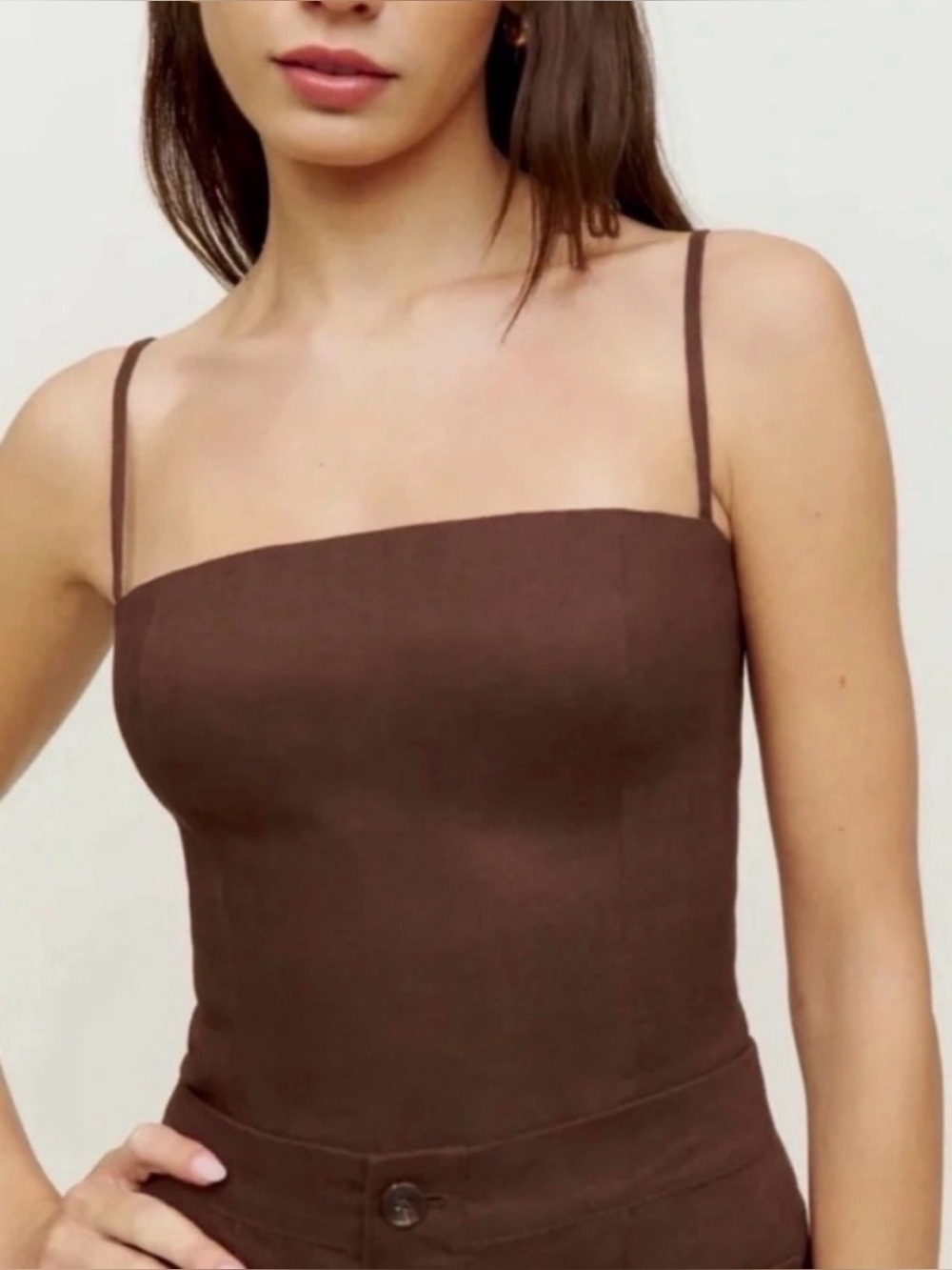 Reformation Overland Linen Top